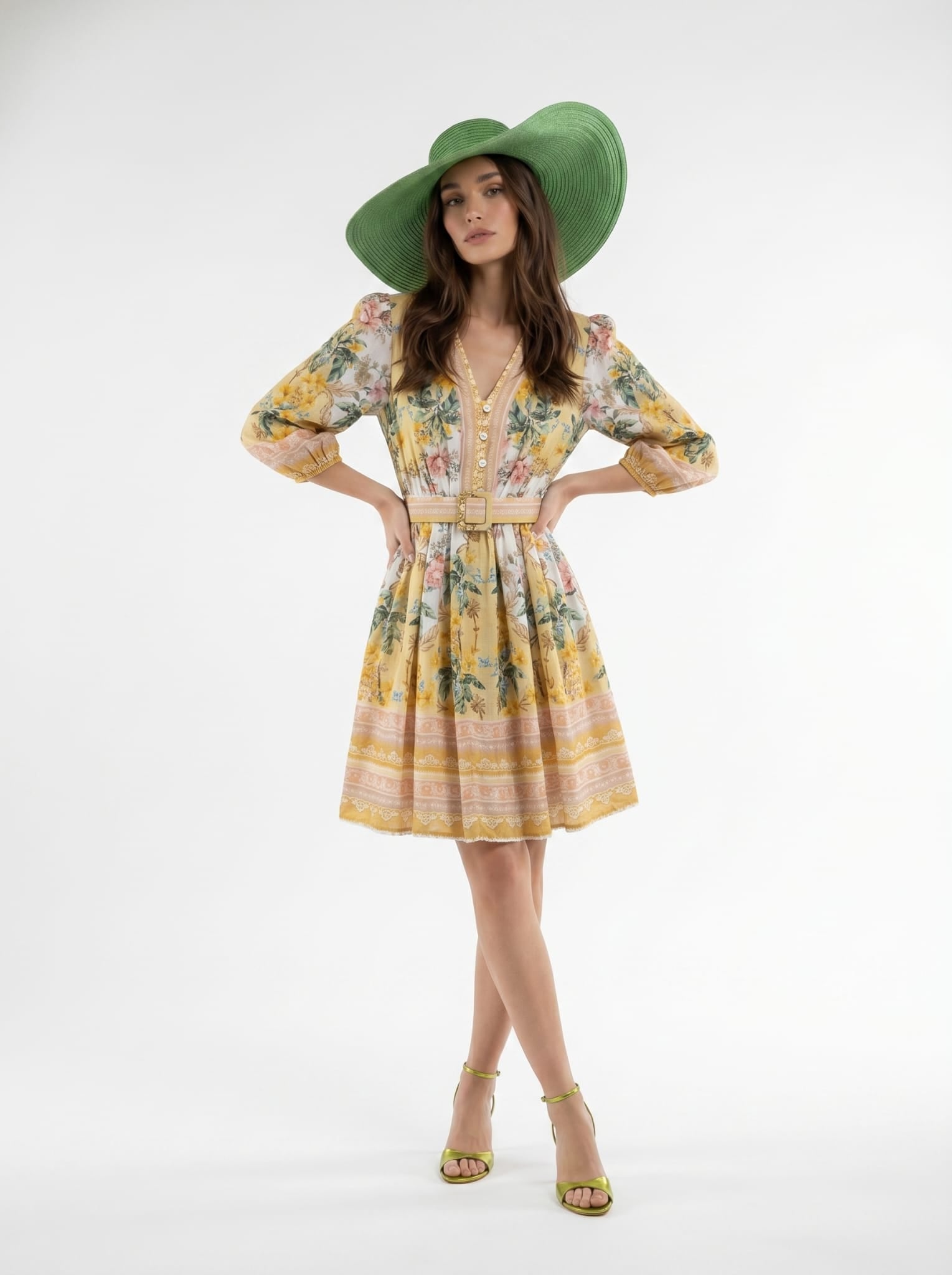 Abito Camelia - Giallo donna