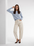 Pullover Sidonie – Celeste polvere Maglia donna