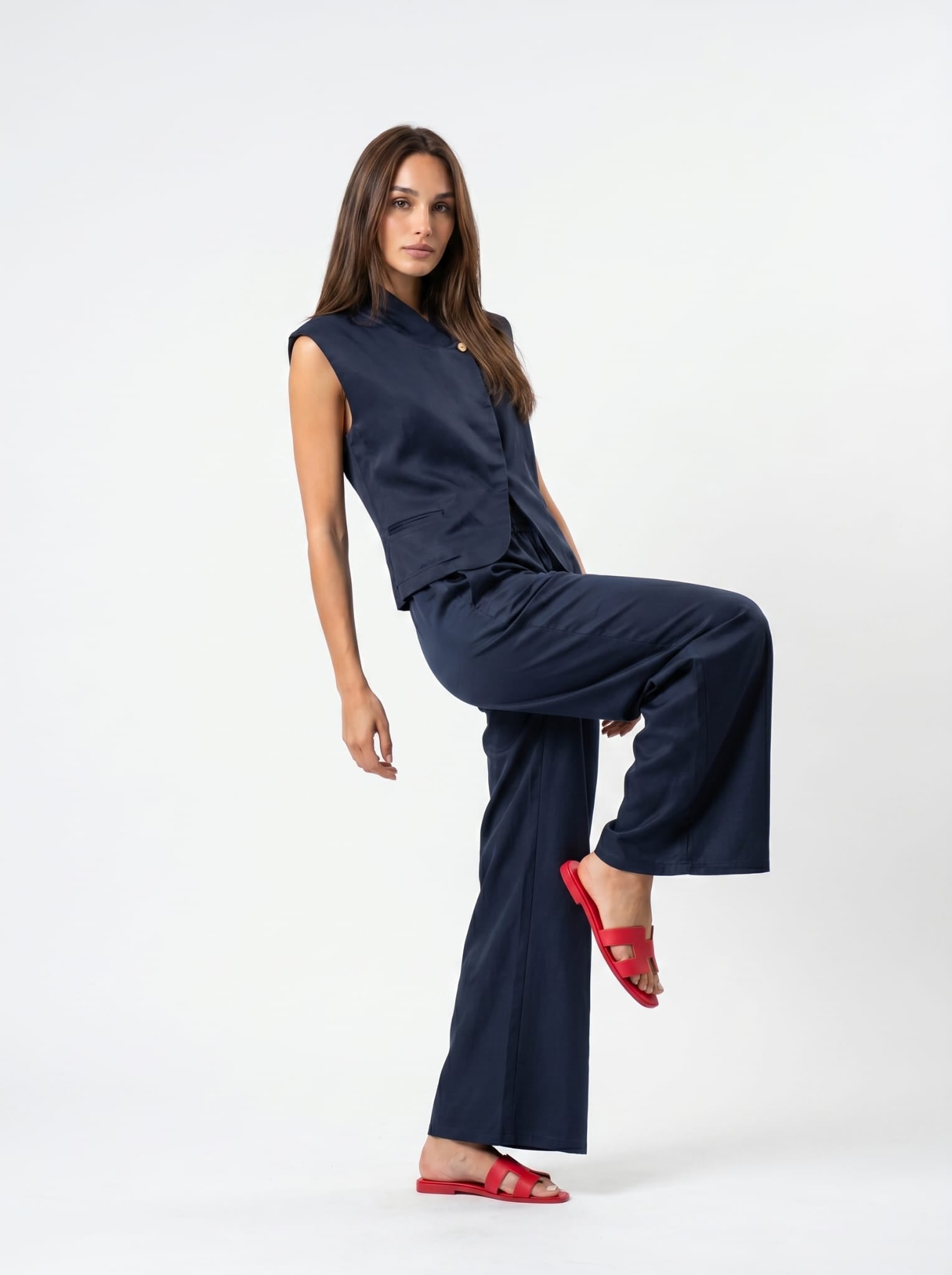 Coordinato Nadia - Blu donna