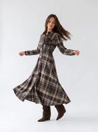 Chemisier Ottavia - Marrone Abito donna