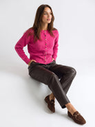 Cardigan Elvira - Fucsia Maglia donna