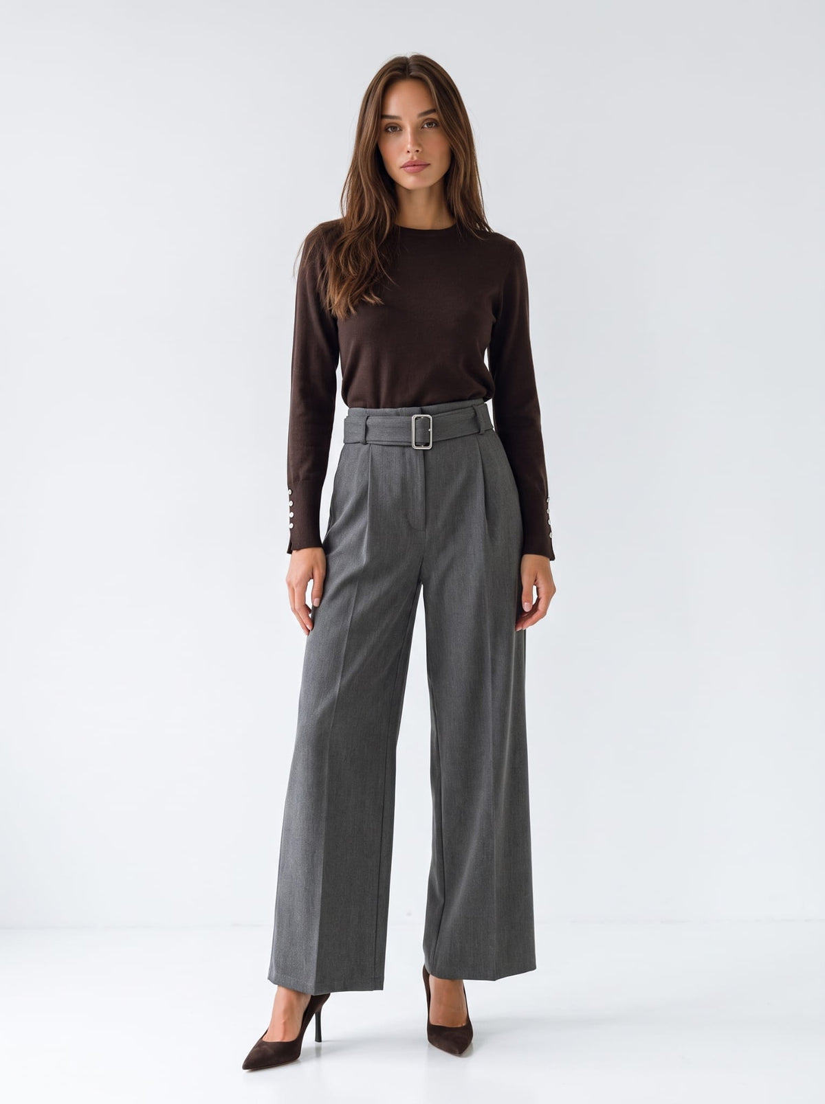 Pullover Giada - Marrone Maglia donna