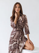 Abito Dalia - Marrone Abito donna