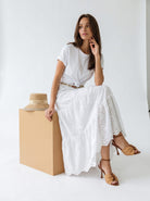 Gonna Isabella - Bianco donna