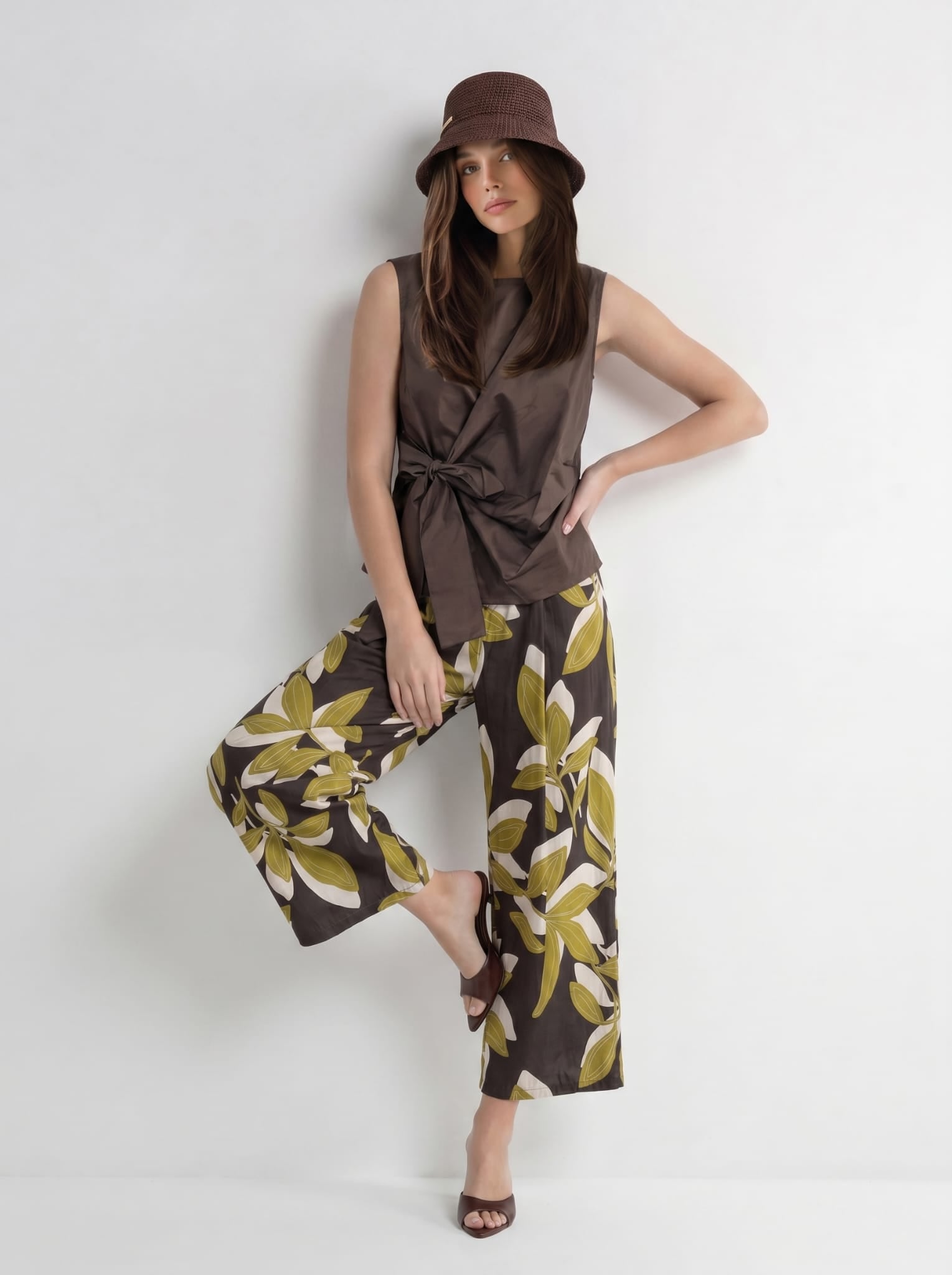 Camicia Amal - Marrone donna