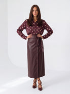 Camicia Eulalie – Bordeaux Camicia donna