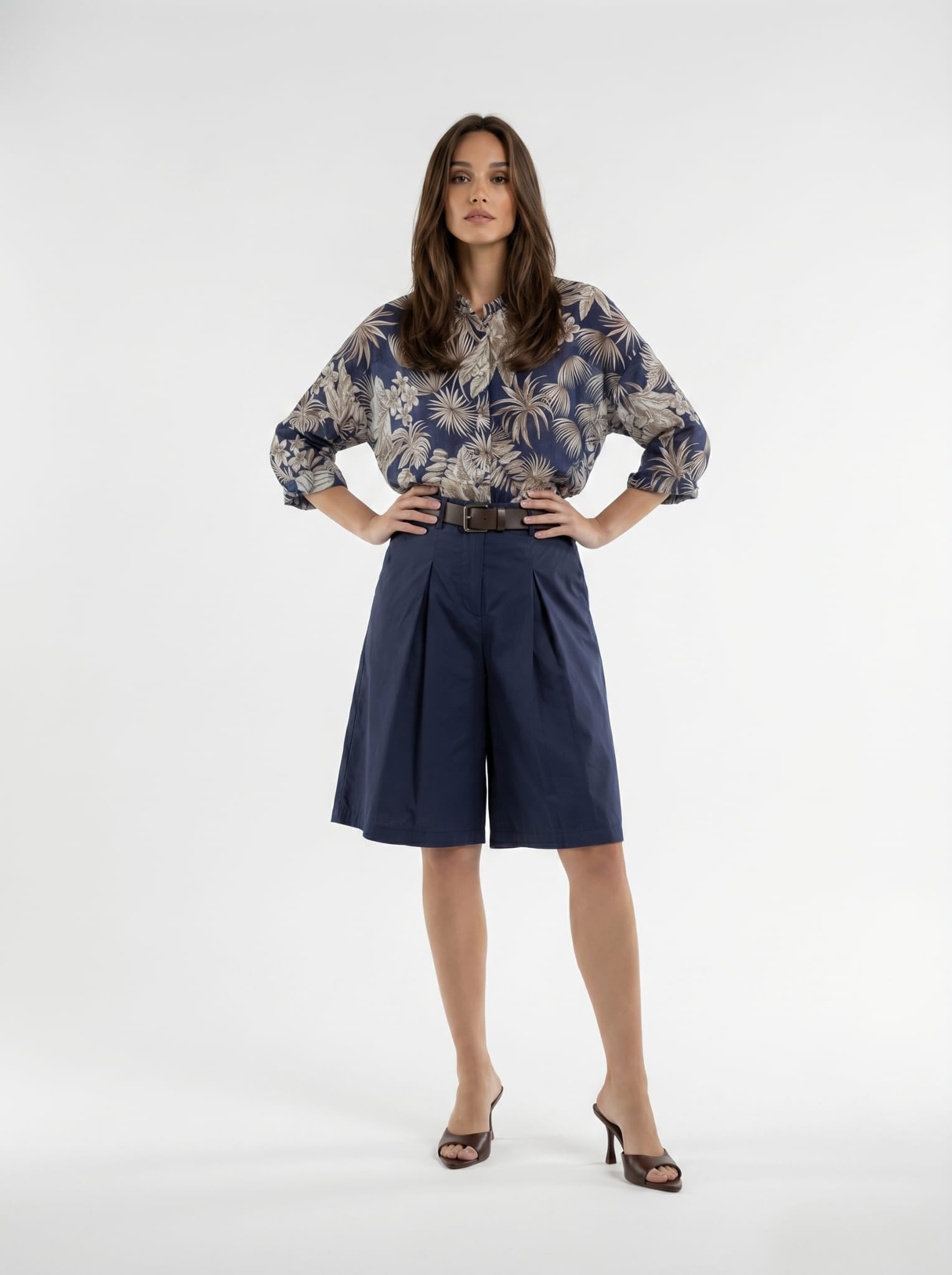 Bermuda Capri - Blu donna