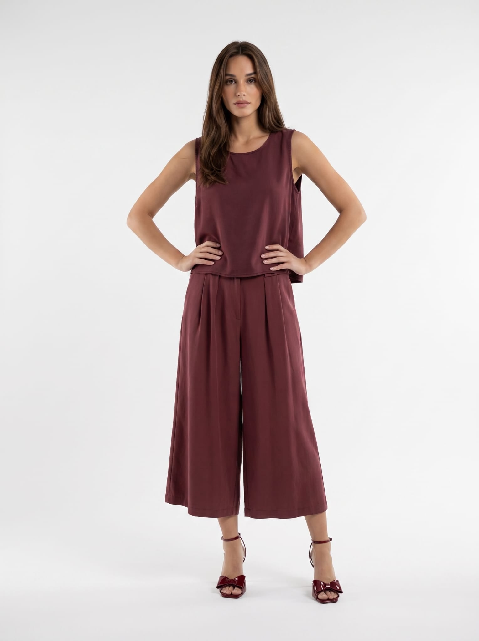 Coordinato Lysandra – Bordeaux donna