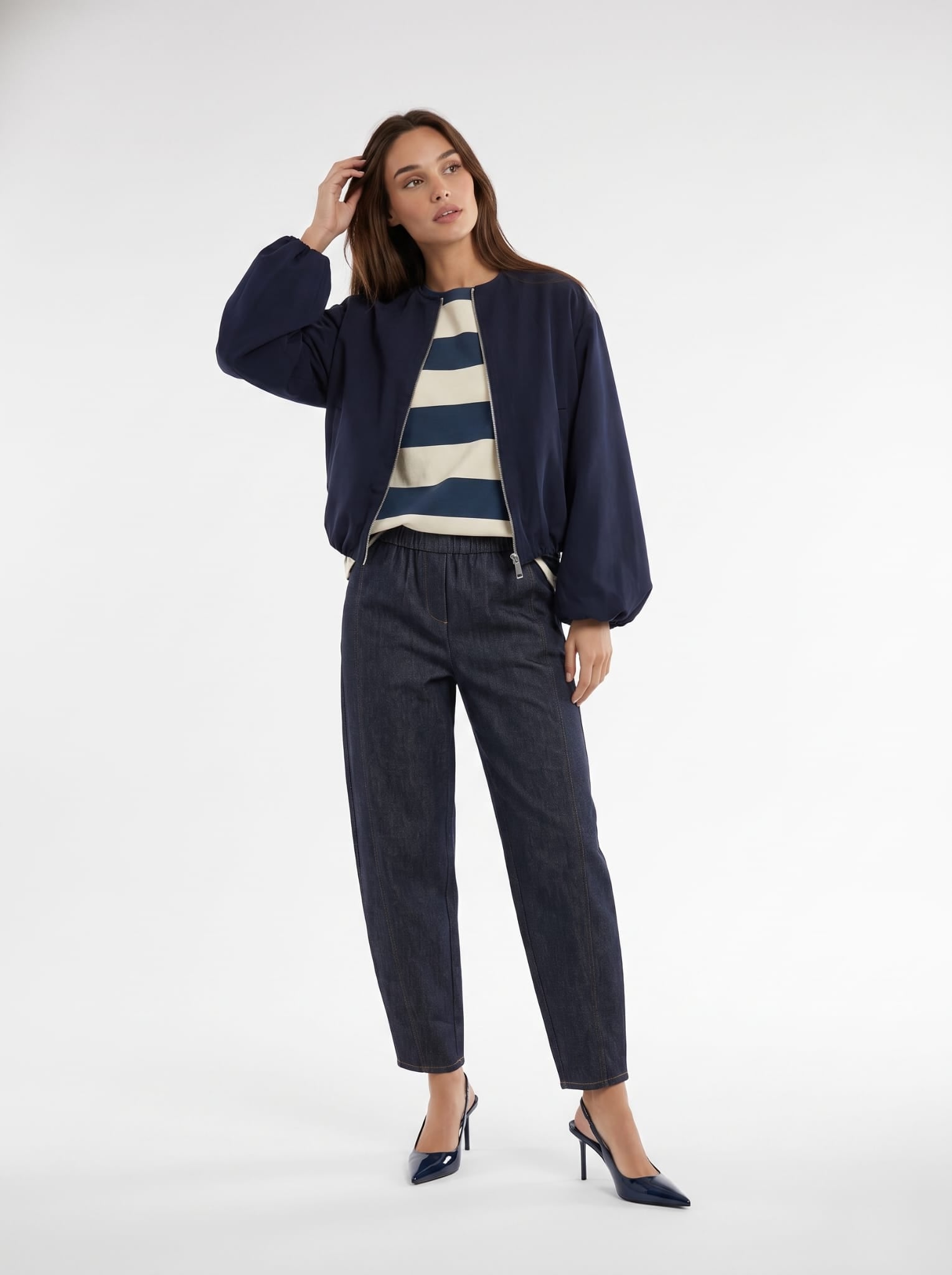 Bomber Isolde - Blu navy Capispalla donna