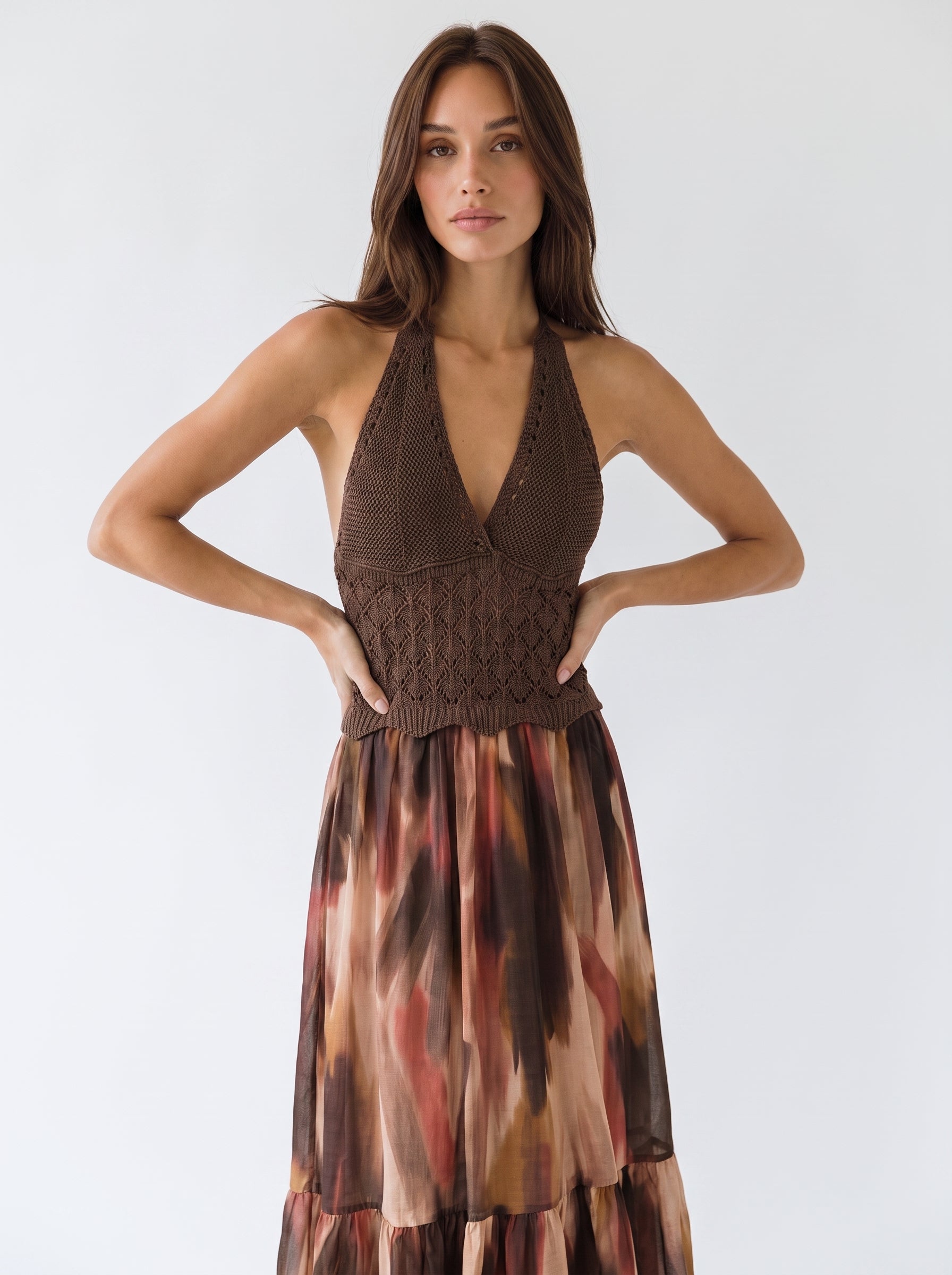 Abito Calliope - Marrone donna