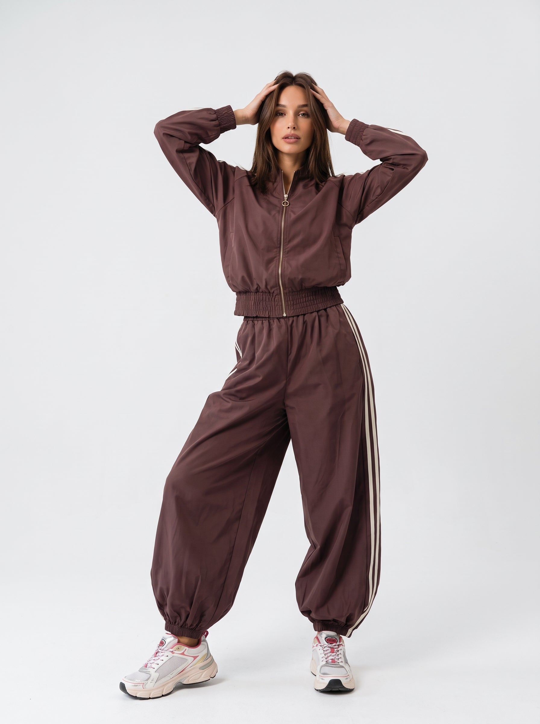 Coordinato Nyla - Borgogna Coordinato donna