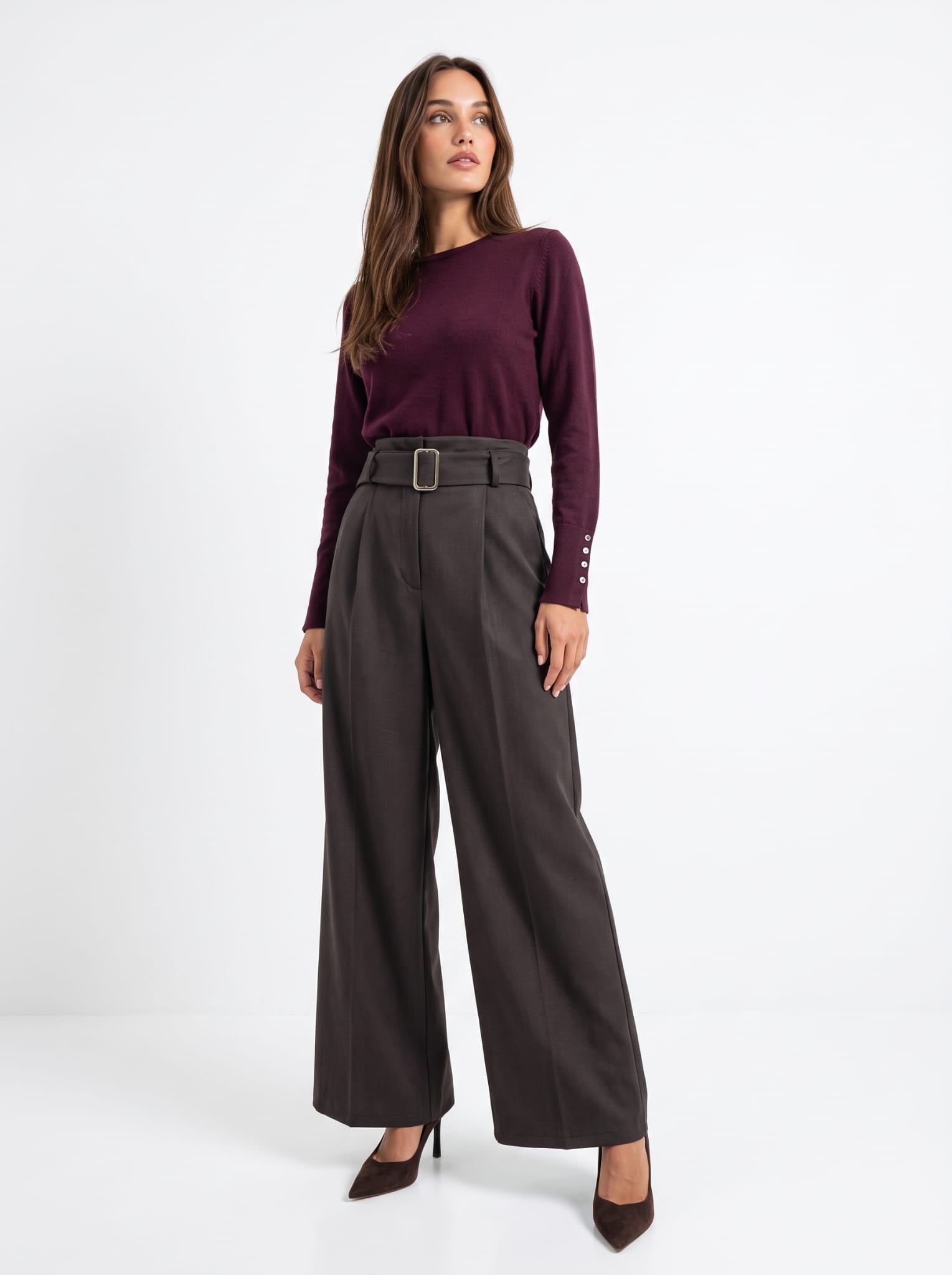 Pullover Giada - Borgogna Maglia donna