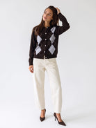 Cardigan Capucine – Marrone Cardigan donna
