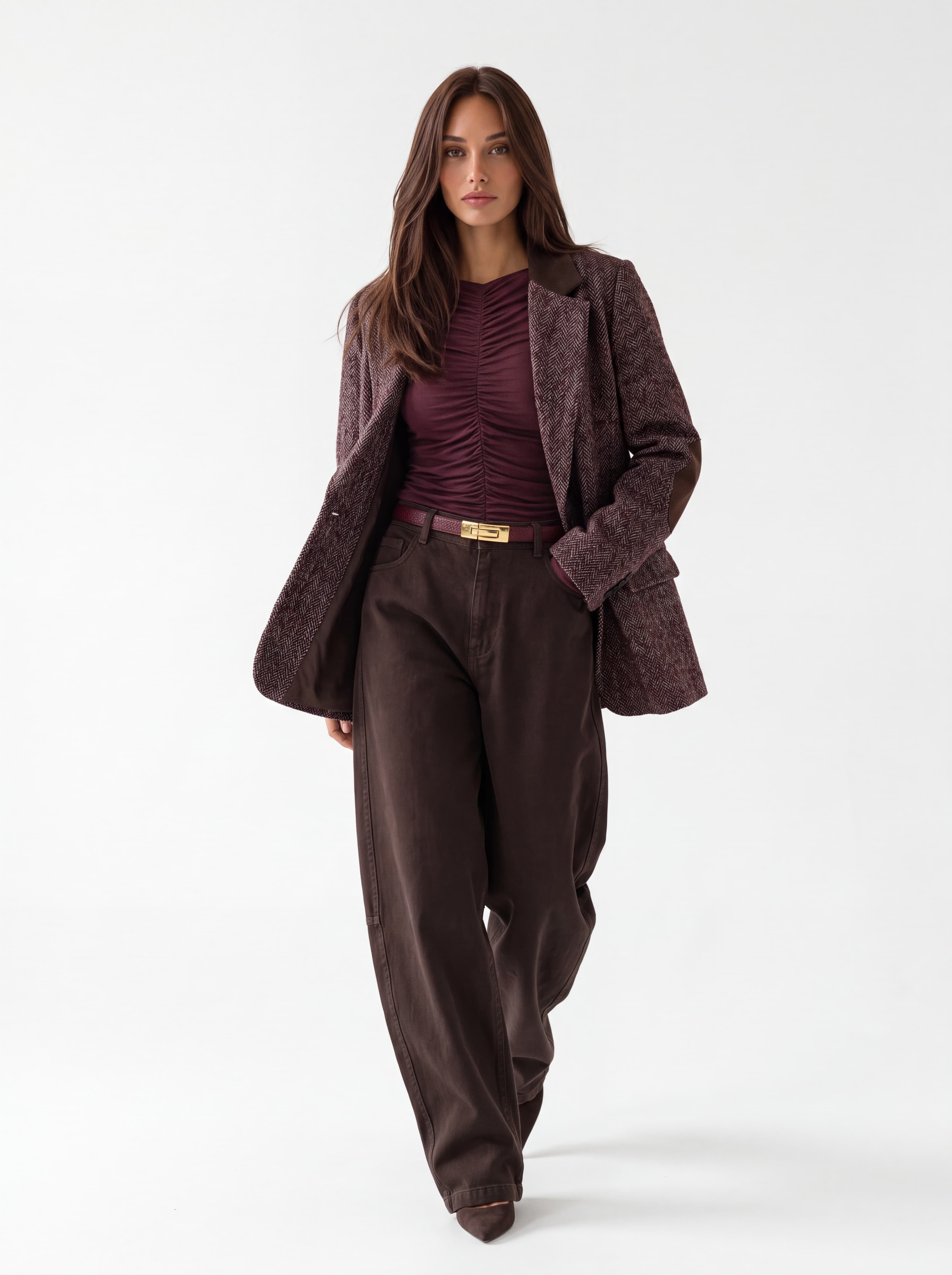 Pantalone Aurore – Marrone Pantalone donna
