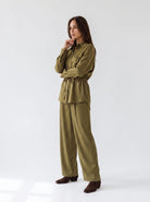 Coordinato Thalia - Verde olio Coordinato donna
