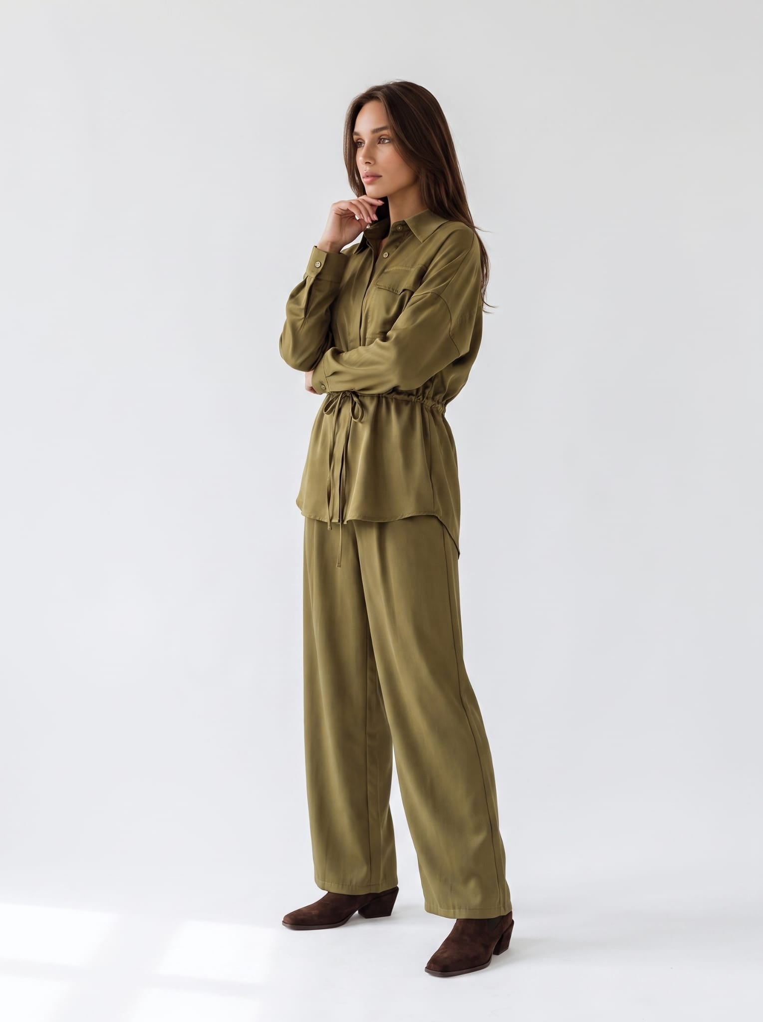 Coordinato Thalia - Verde olio Coordinato donna