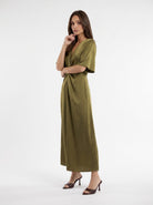 Abito Anna - Verde olio Abito donna