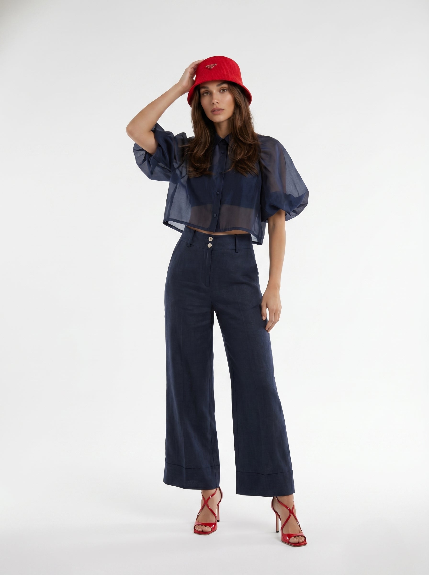 Pantalone Maya - Blu donna