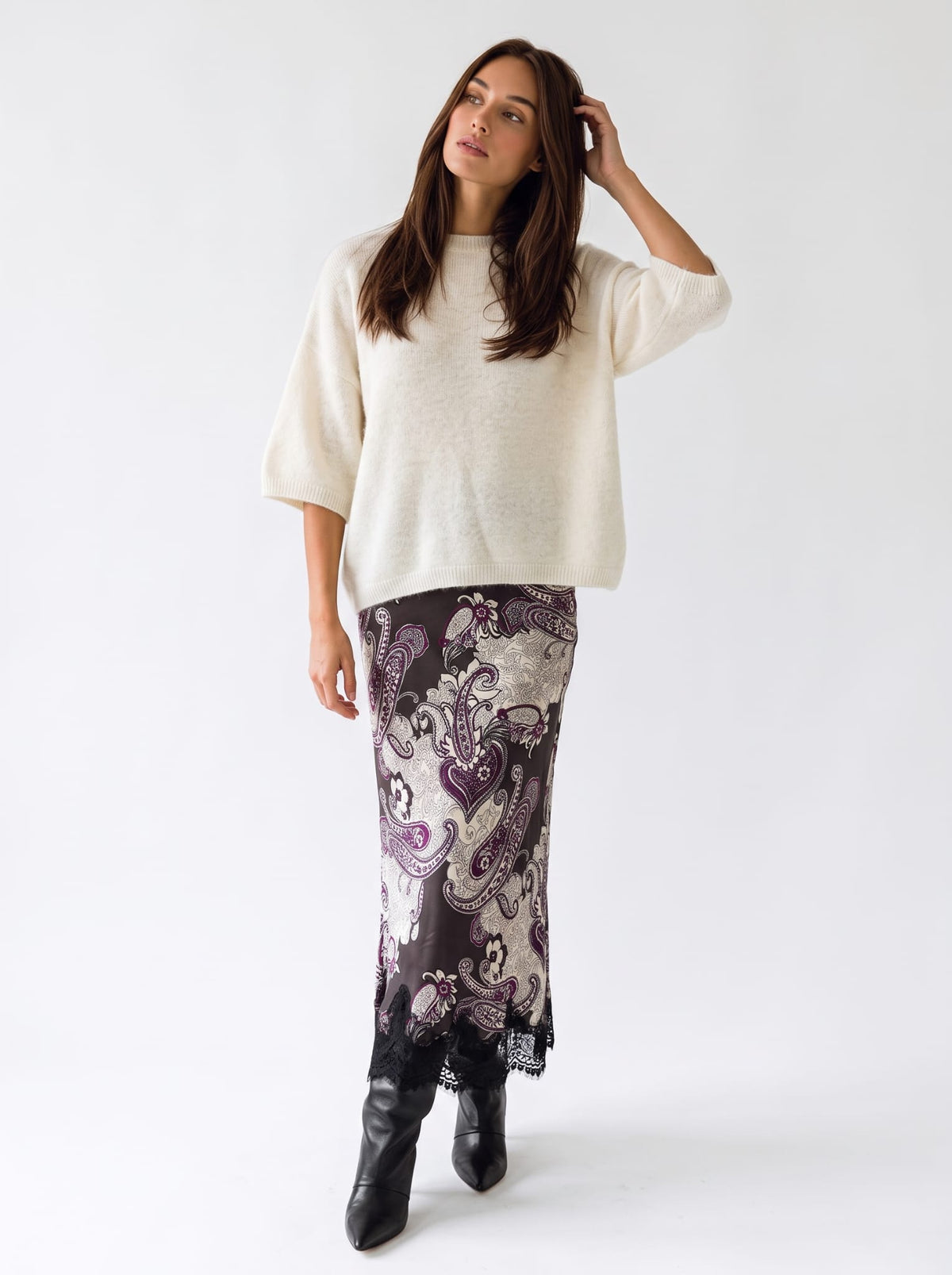 Pullover Amandine – Burro Maglia donna
