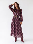 Abito Violette – Prugna Laminato Abito donna