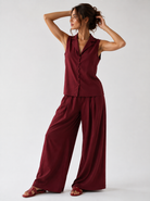 Coordinato Maelys – Bordeaux donna