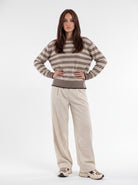 Pullover Roxane – Taupe/ Beige Maglia donna