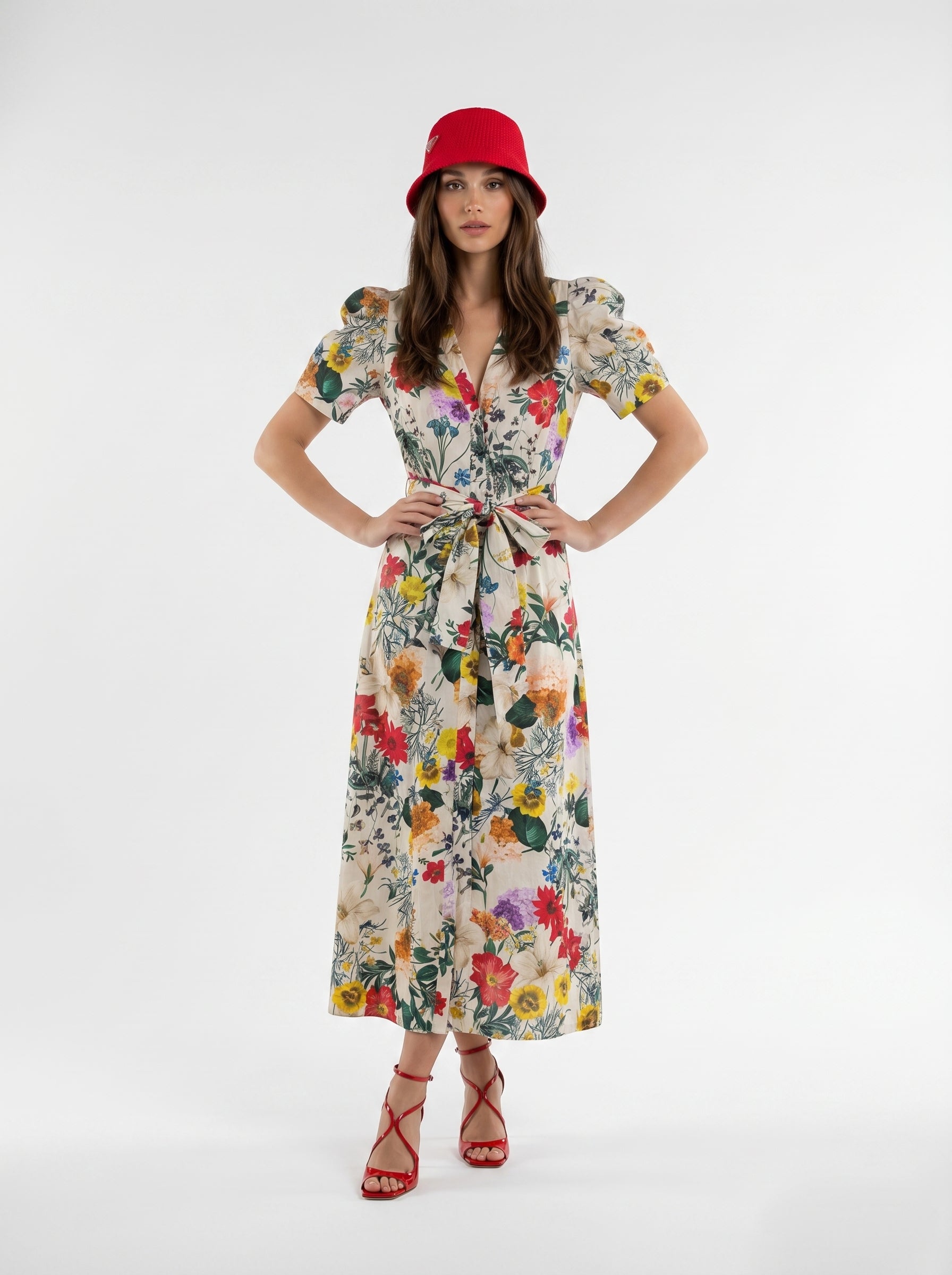 Abito Ofelia - Fiori di campo donna