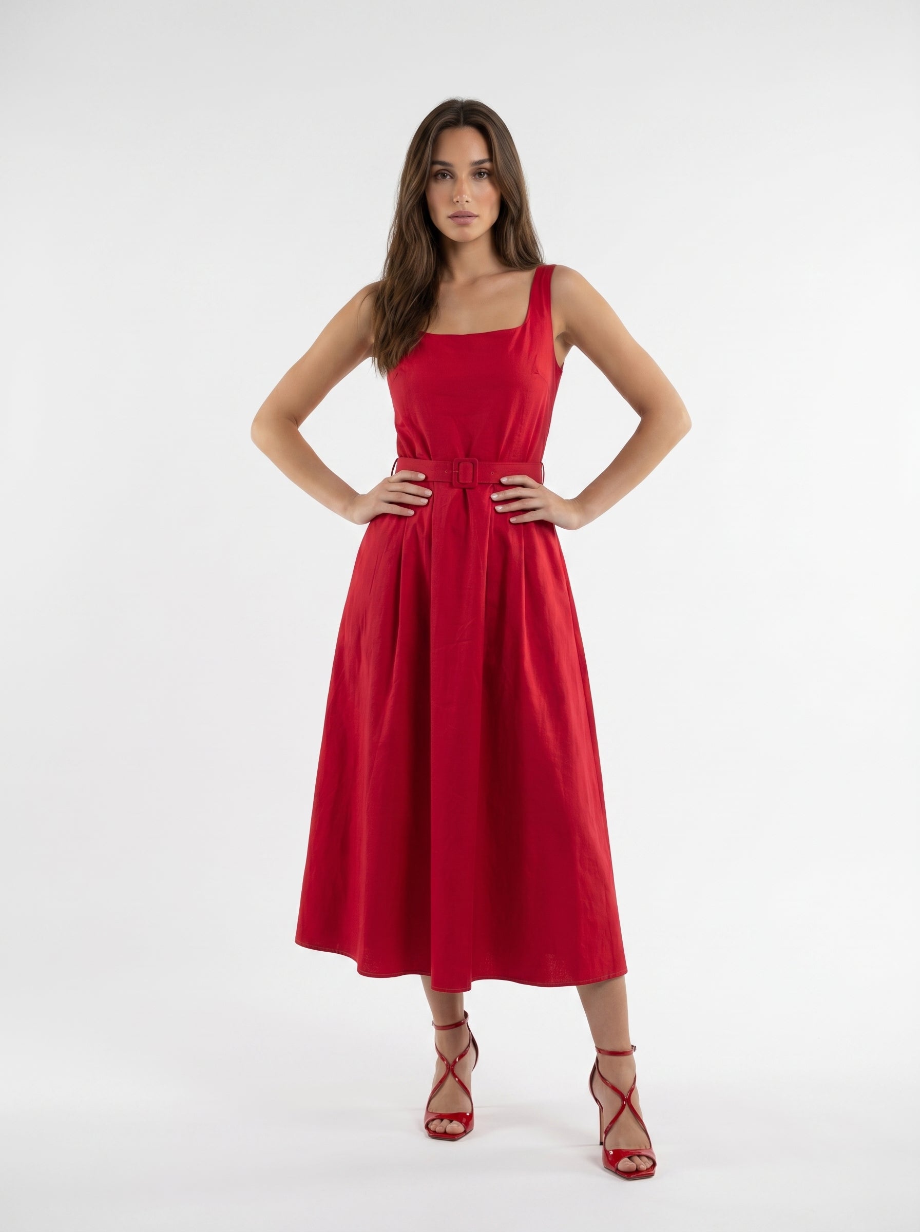 Abito Sakura - Rosso donna