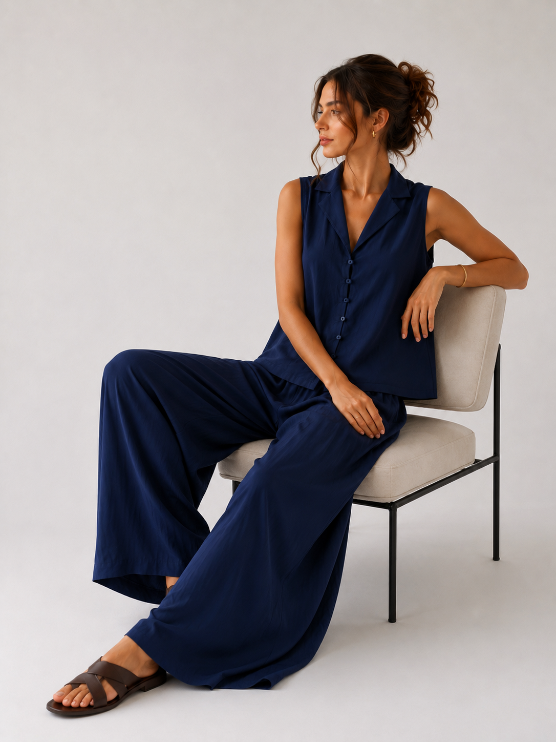 Coordinato Maelys – Blu donna