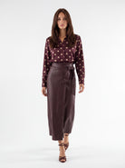 Camicia Eulalie – Bordeaux Camicia donna