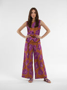 Pantalone Selene - Magenta donna