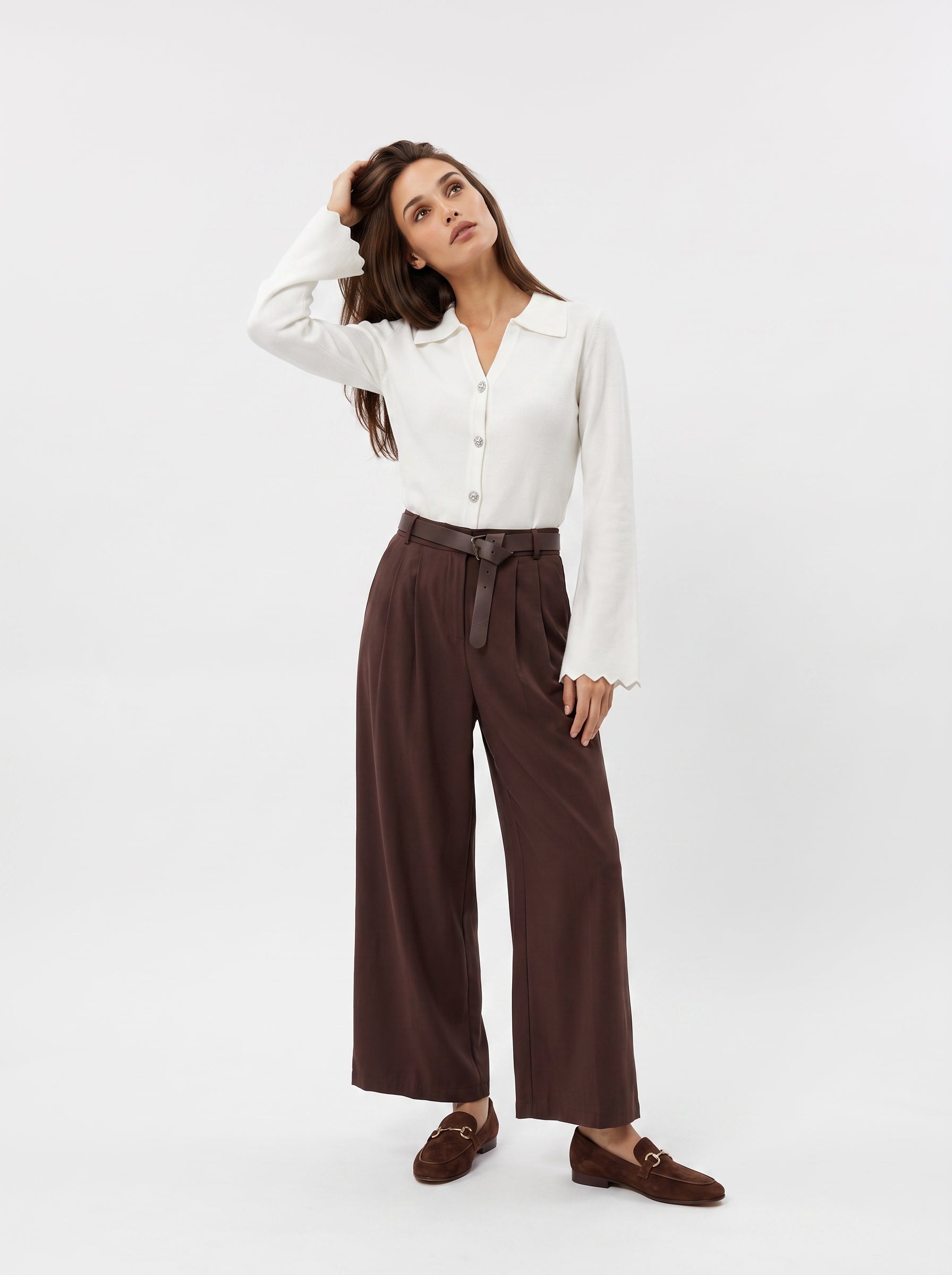 Cardigan Elodie - Panna Cardigan donna