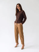 Pantalone Velka - Cognac Pantalone donna