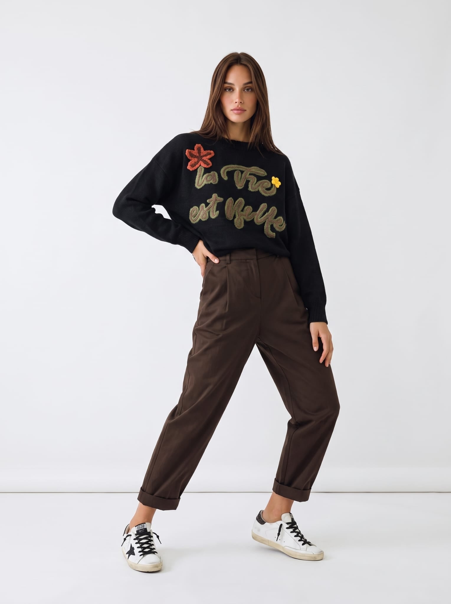Pullover La Vie - Nero Maglia donna