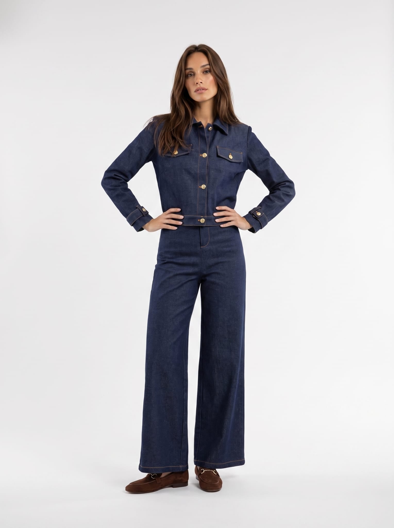 Tailleur Elis- Denim Blu Tailleur donna