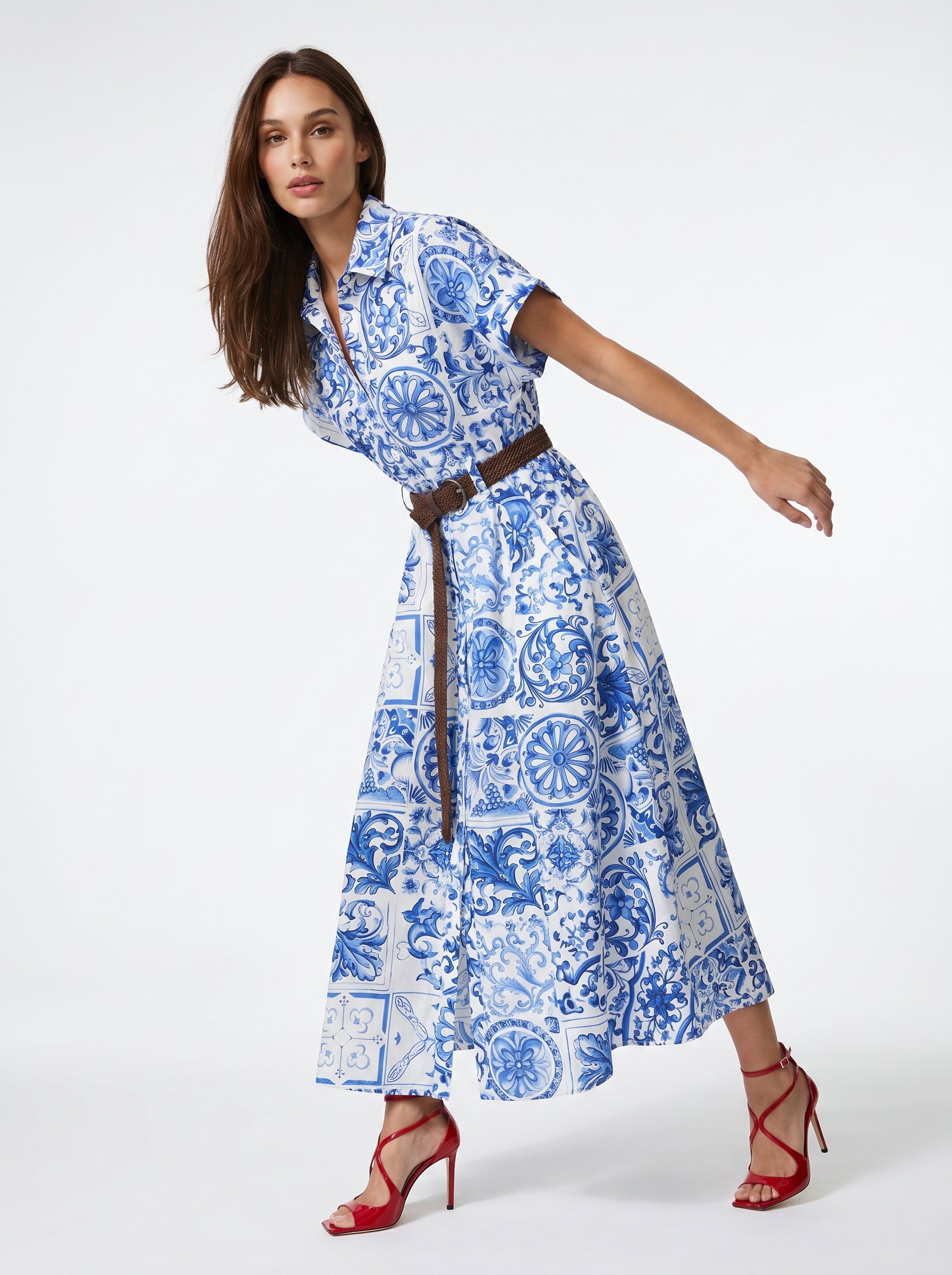 Abito Rachele - Amalfi Blu donna