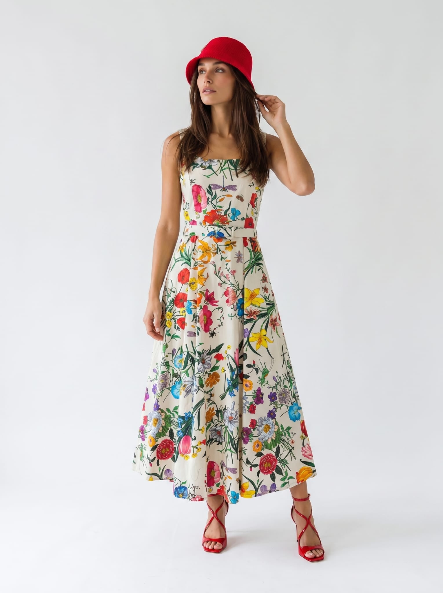 Abito Sakura - Fiori di campo donna