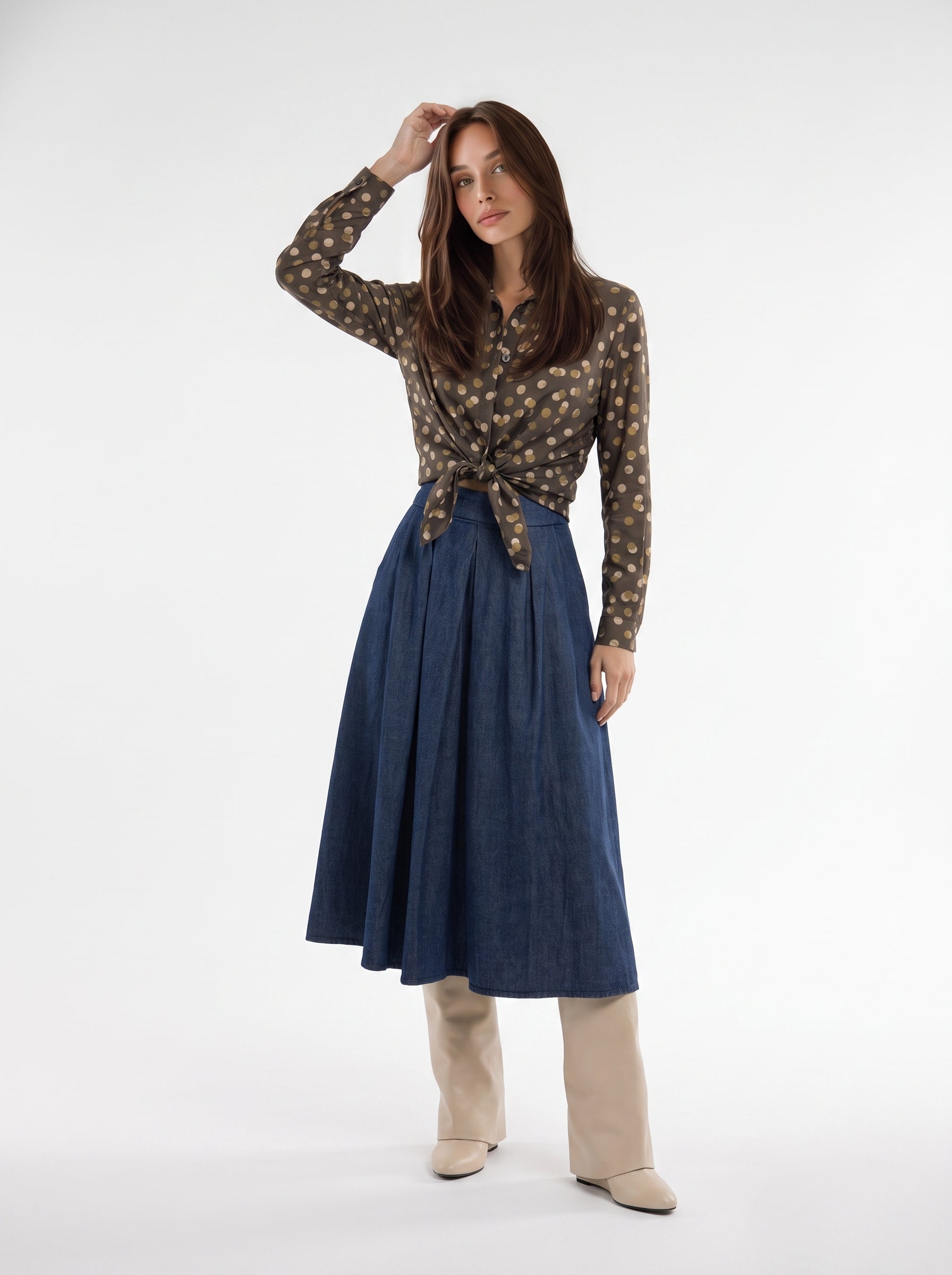 Gonna Penelope - Denim Chambray Gonna donna
