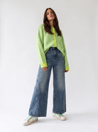 Cardigan Maya - Verde Maglia donna
