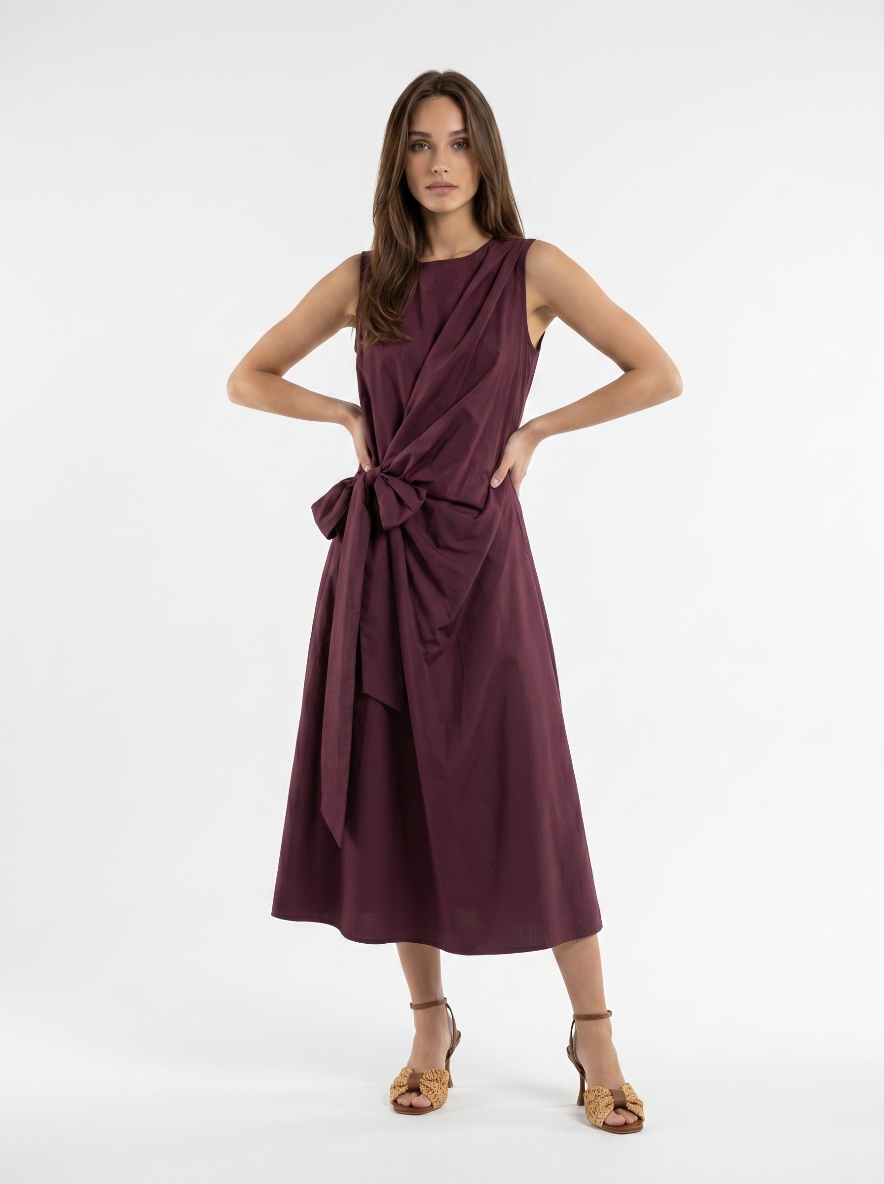 Abito Vivienne - Bordeaux donna