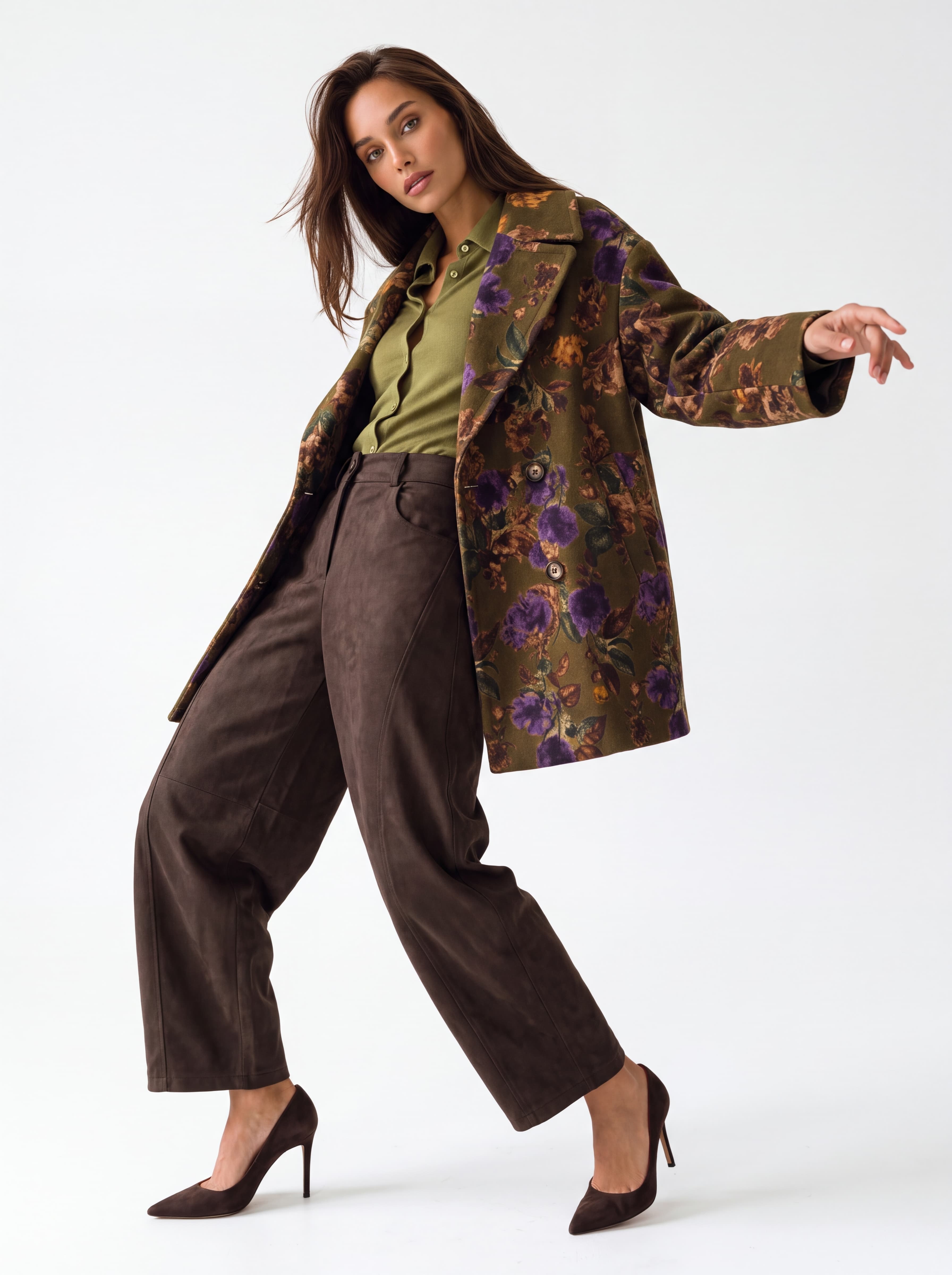 Cappotto Maïwenn – Verde Oliva Capispalla donna