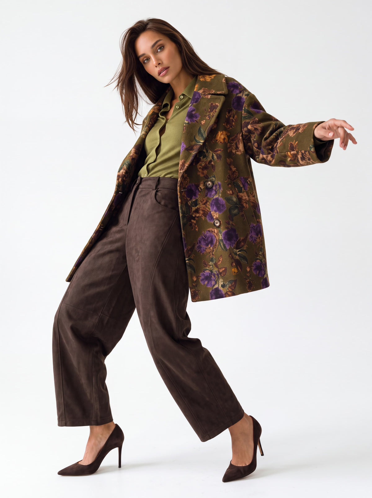 Cappotto Maïwenn – Verde Oliva Capispalla donna