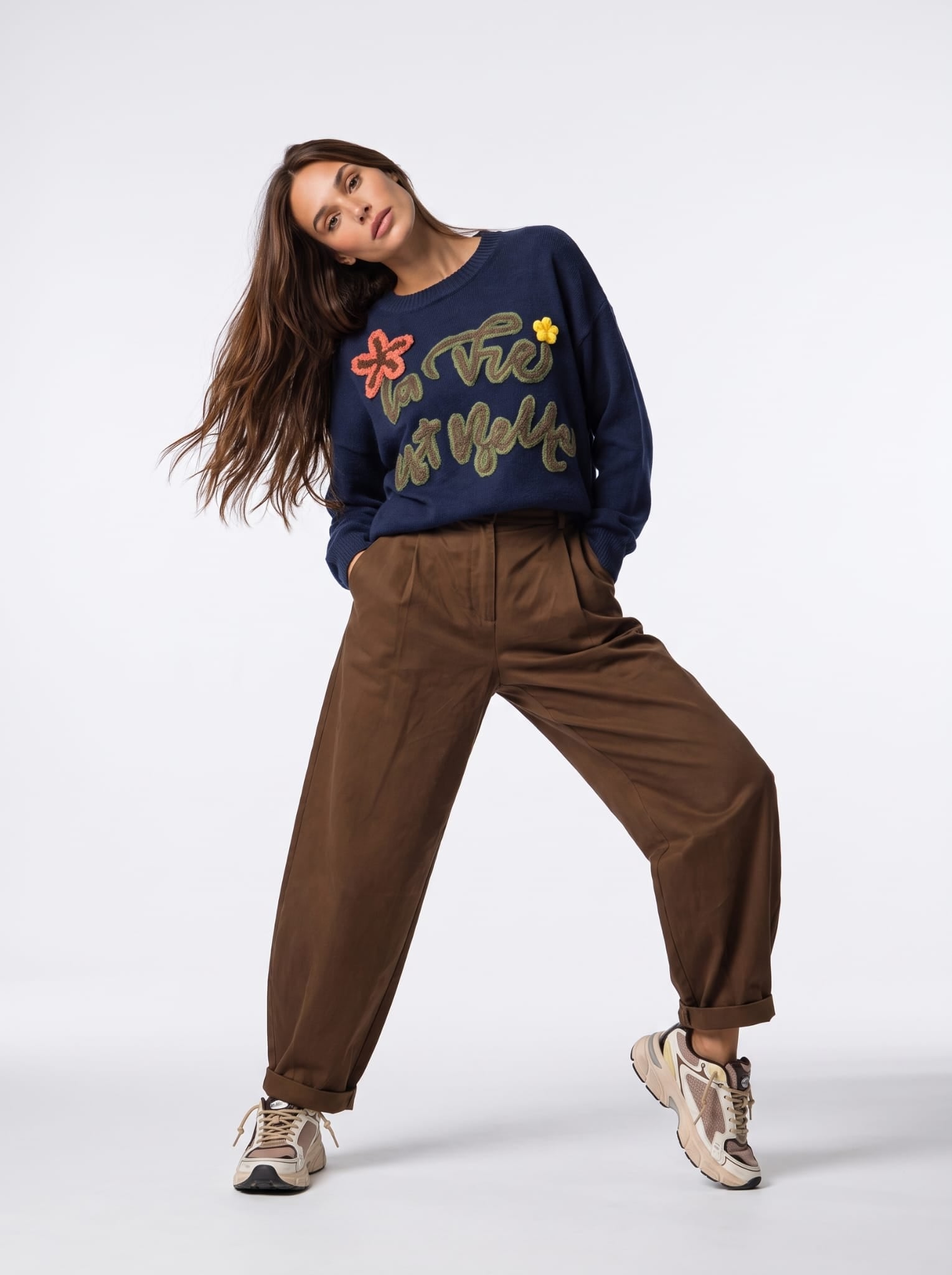 Pullover La Vie - Blu Maglia donna