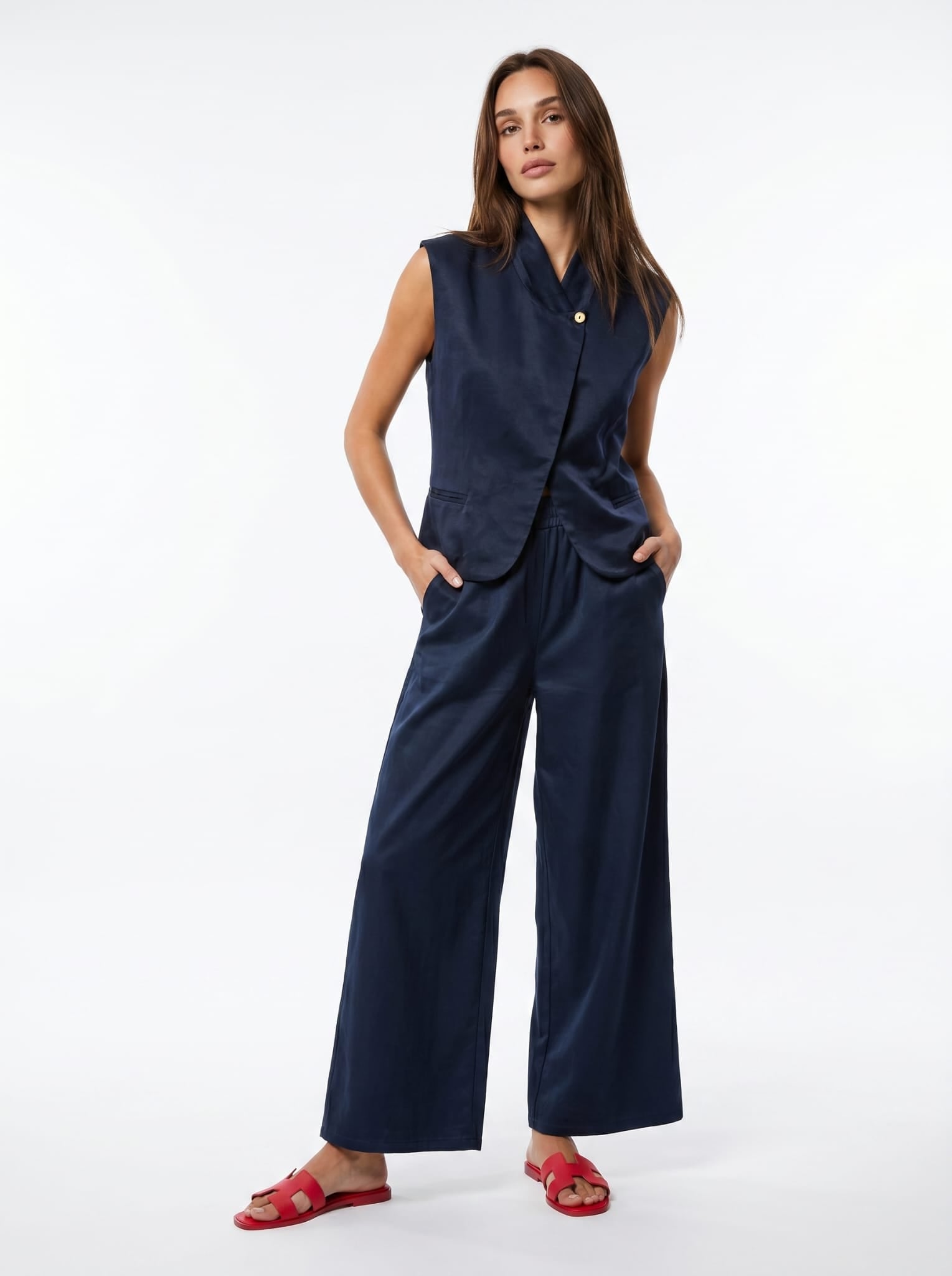 Coordinato Nadia - Blu donna