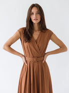 Abito Isolde - Ruggine donna