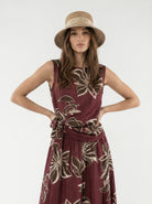 Camicia Amal - Bordeaux donna