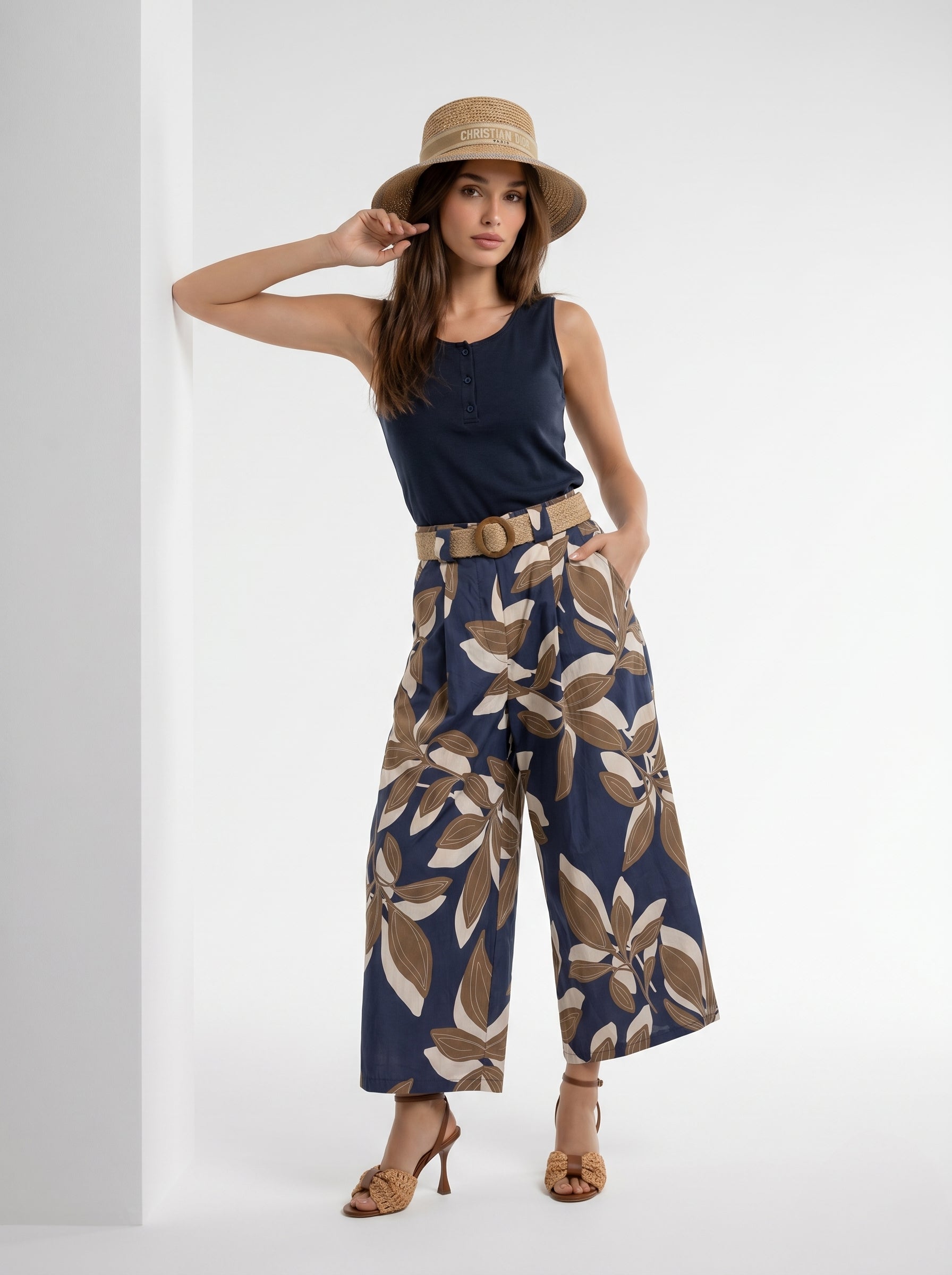 Canotta Ivy - Blu donna