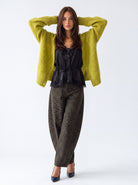 Cardigan Margaux – Verde Lime Cardigan donna