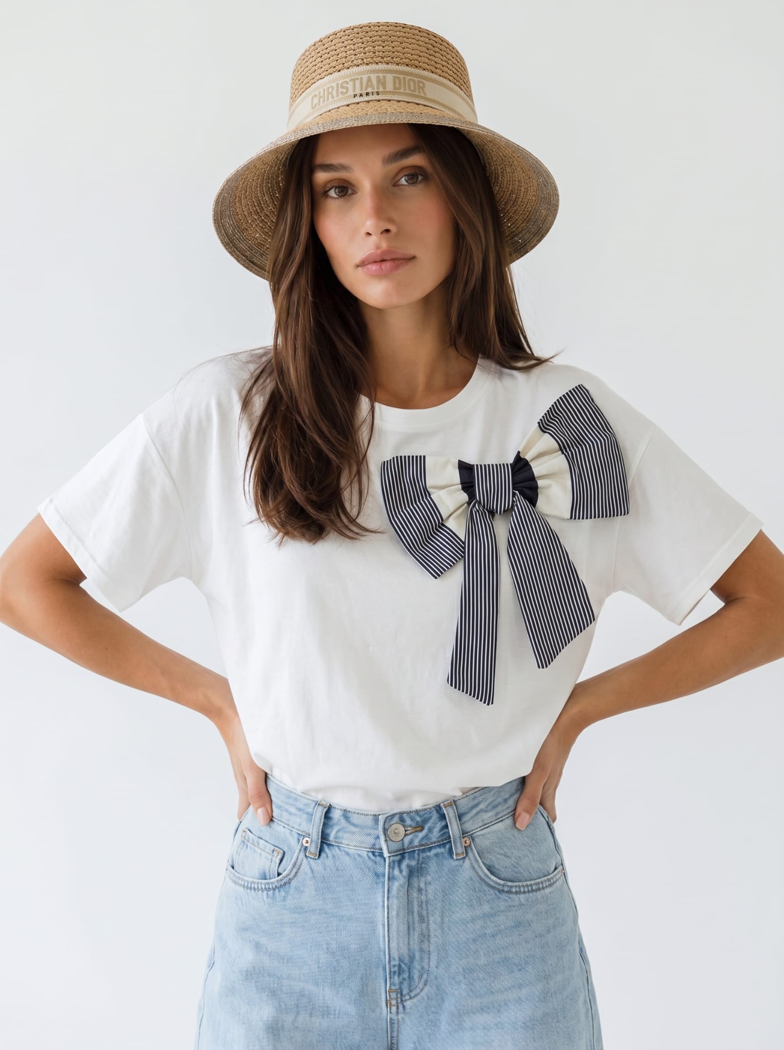 T-shirt Nami - Fiocco Blu donna