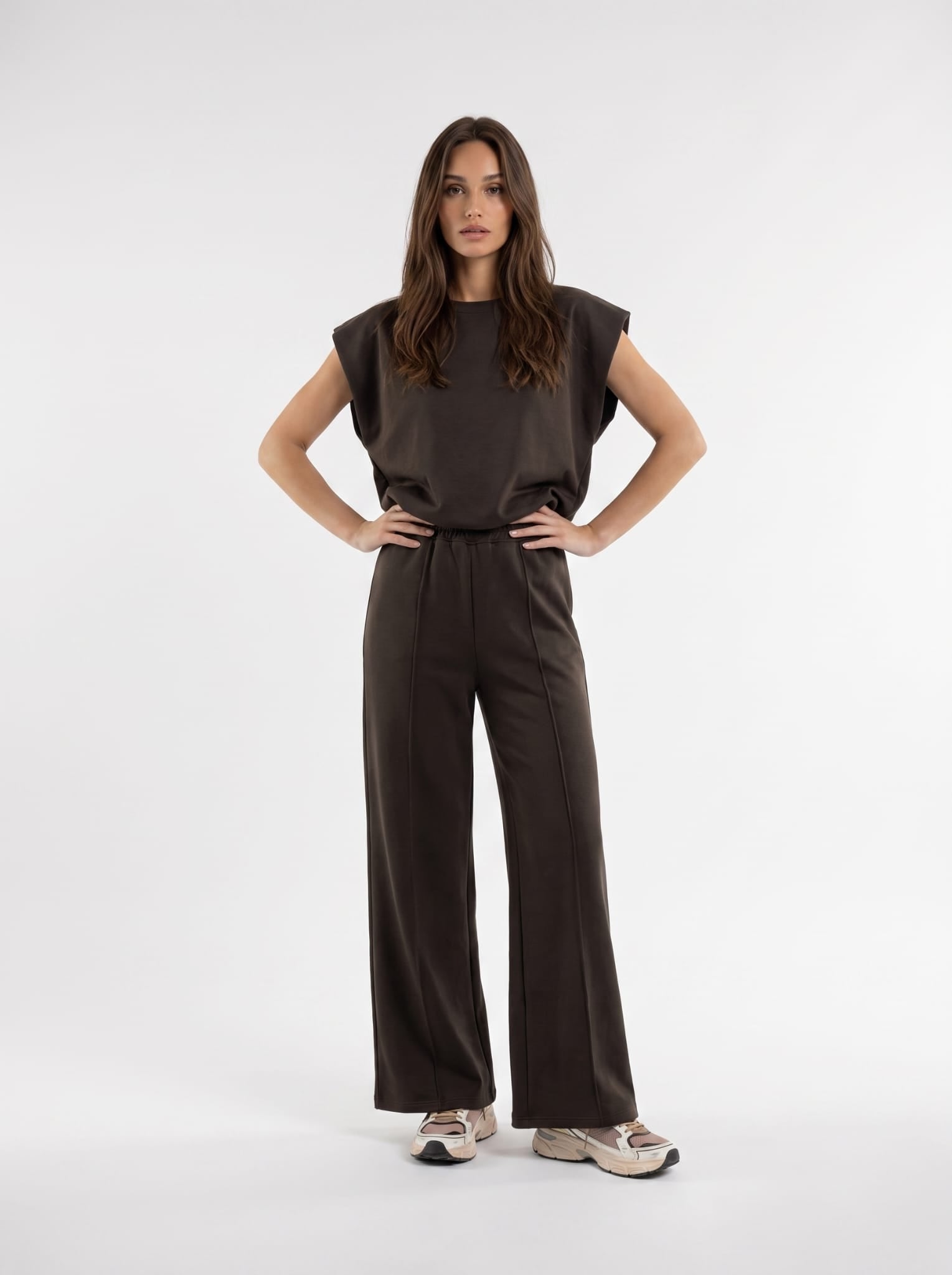 T-Shirt Zaira - Cacao T-Shirt donna